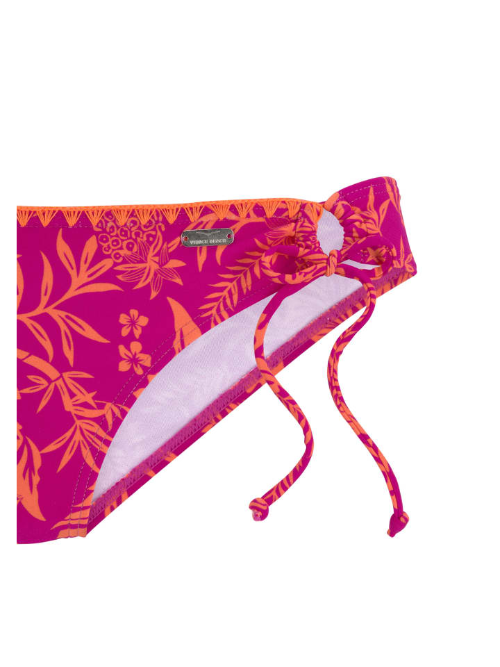 Venice Beach Triangel-Bikini in orange-pink bedruckt günstig kaufen
