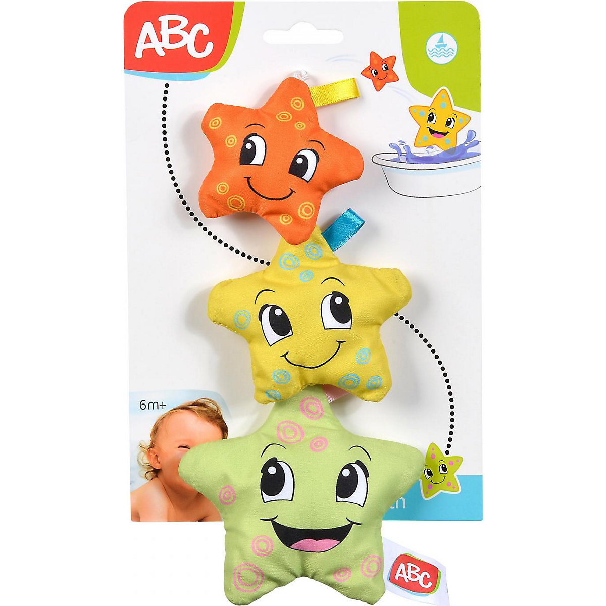 ABC Badeplüsch Seesterne