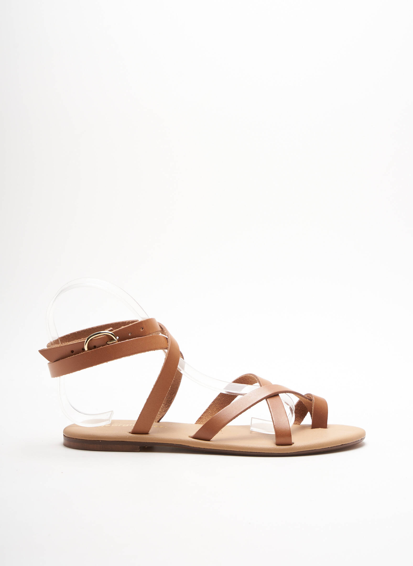 Georgia Rose Sandales Nu Pieds Femme couleur marron