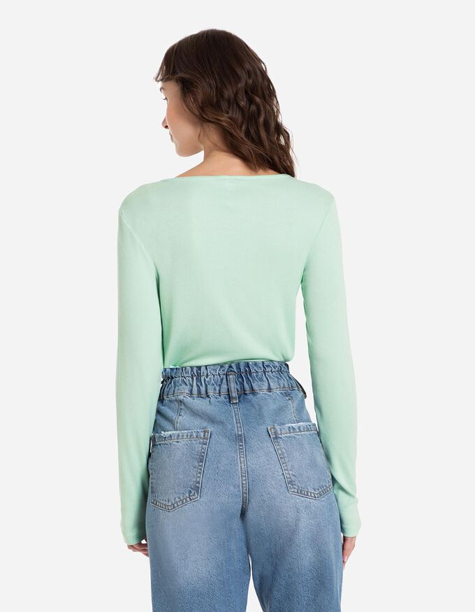 Langarmshirt - LENZING™ ECOVERO™