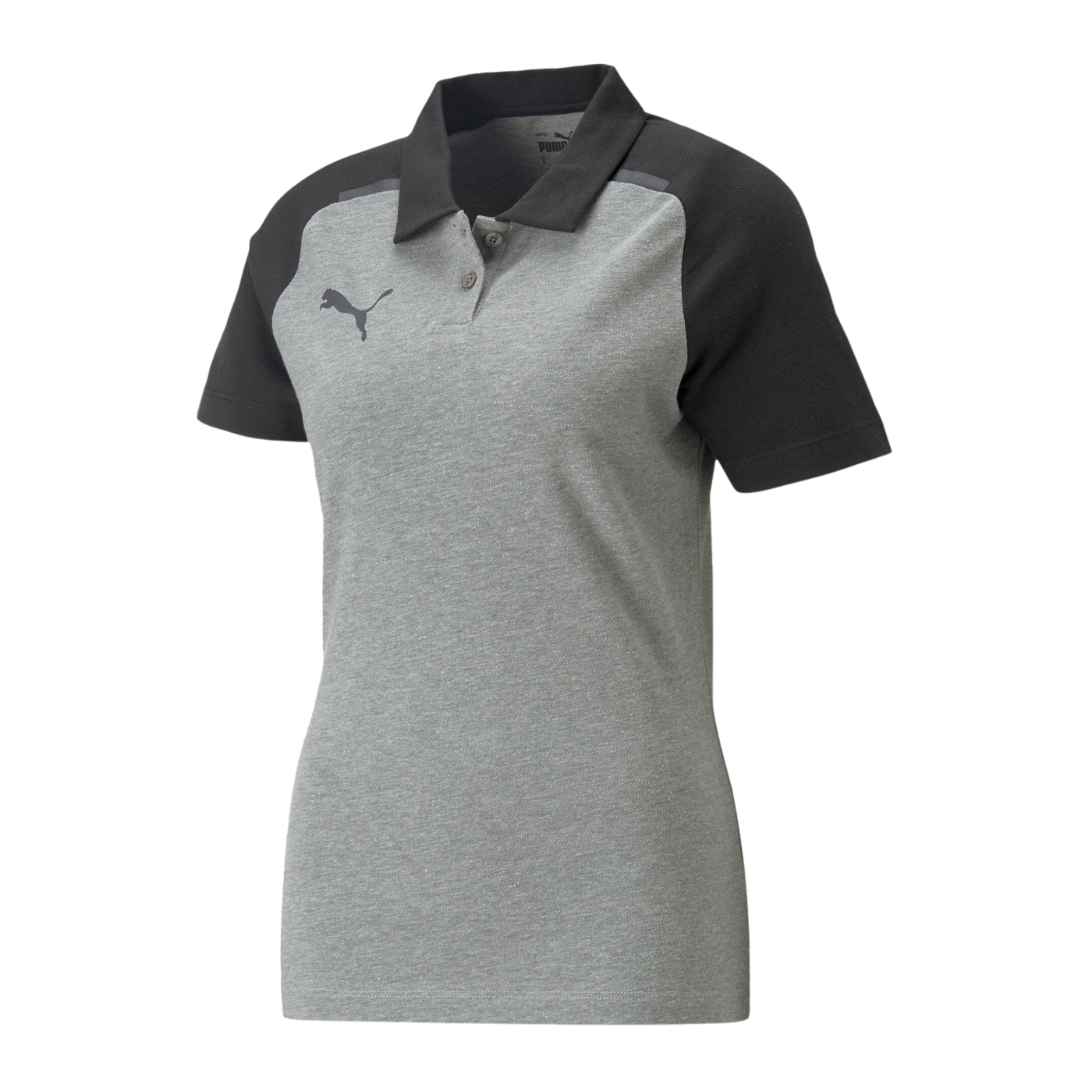 PUMA teamCUP Poloshirt Damen Grau F13
