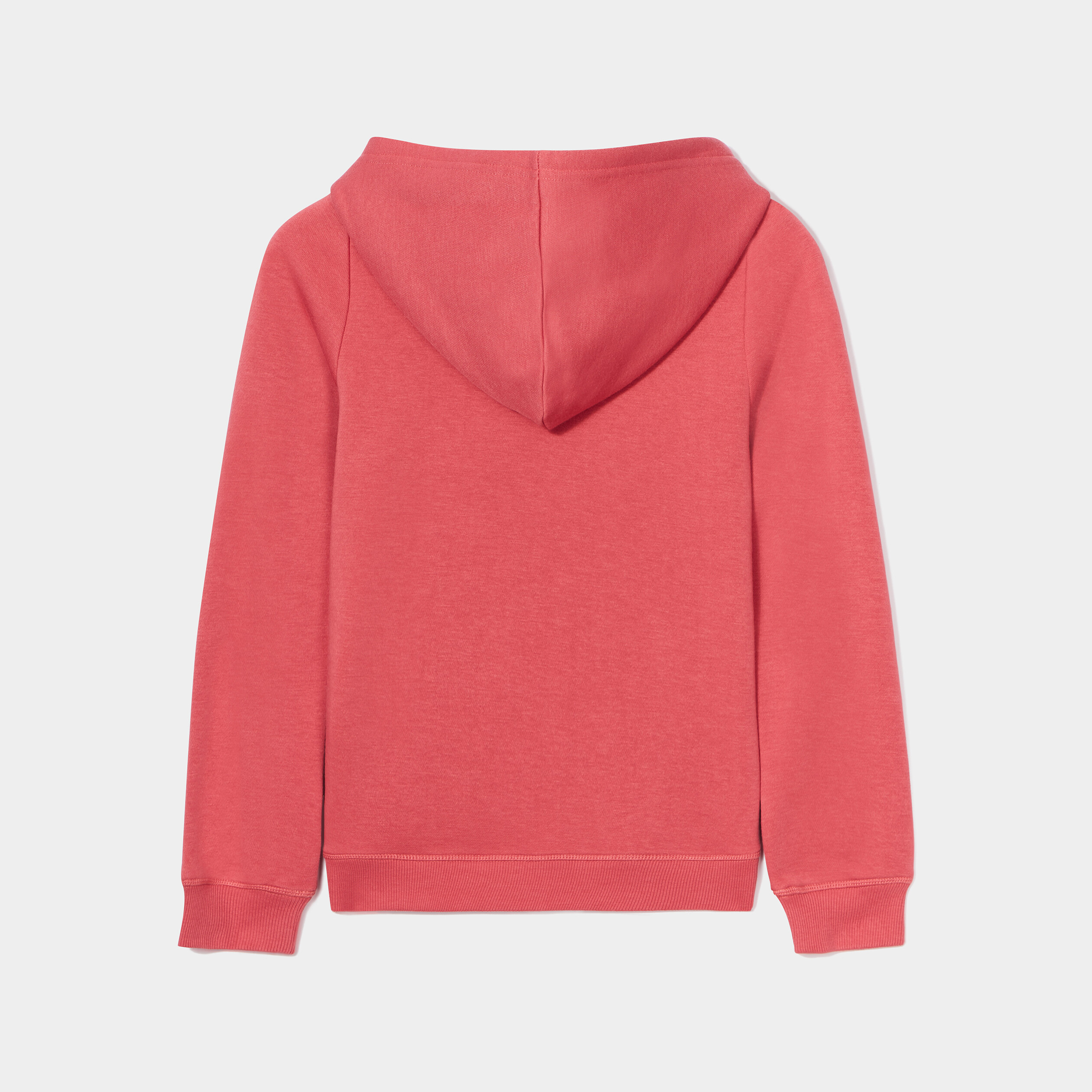 Sweat zippé à capuche Creeks rose framboise fille | La Halle
