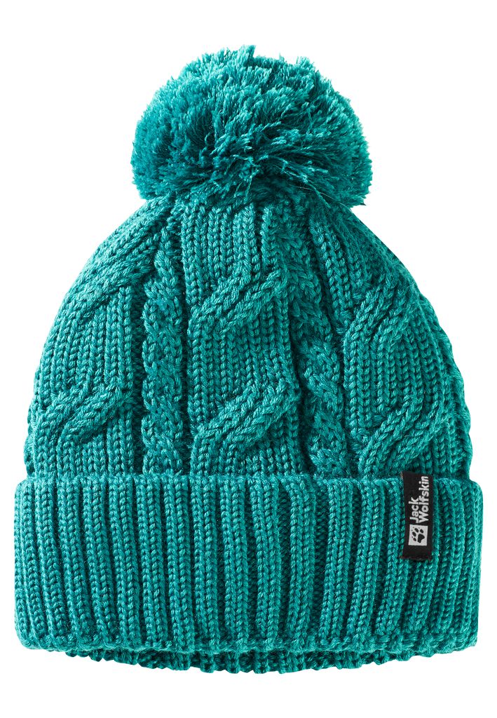 POMPOM BEANIE Winddichte Strickmütze