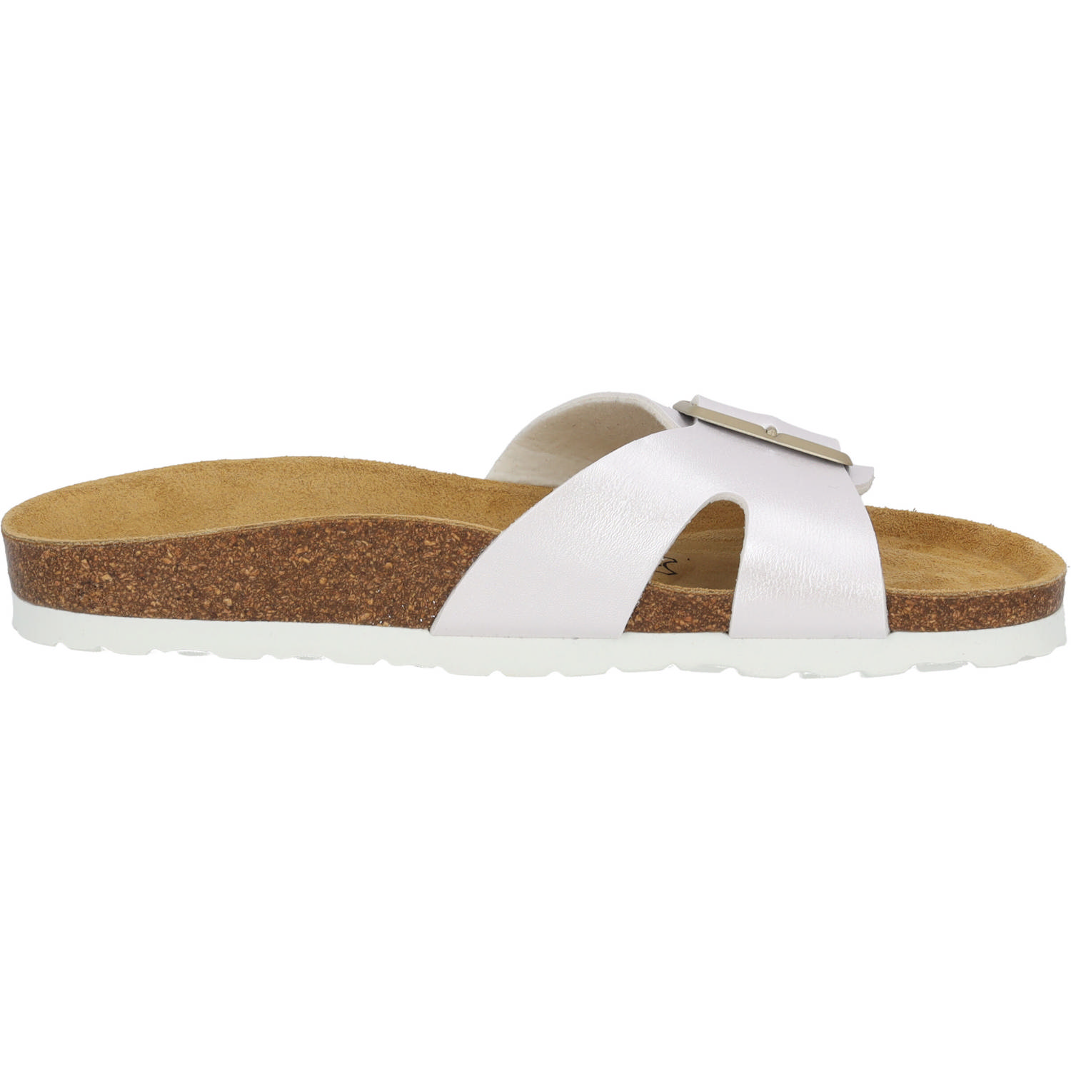 Palado Tinos Metallic, Pantoletten, Damen, Weiß