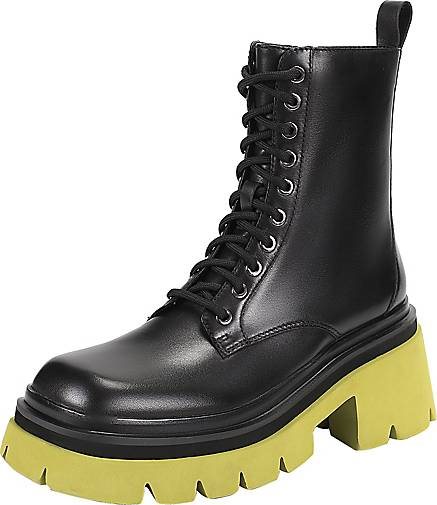 ekonika Schnürboots mit massiver Kontrastsohle