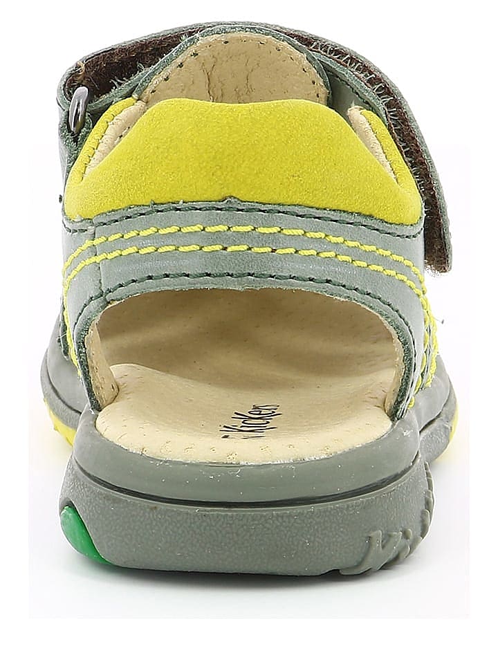 Kickers Leder-Halbsandalen 