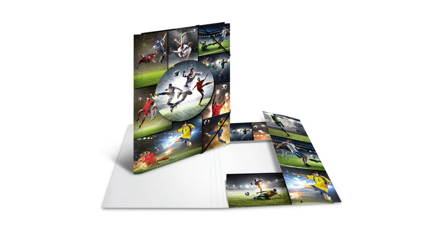 HERMA Sammelmappe A4 Football Karton