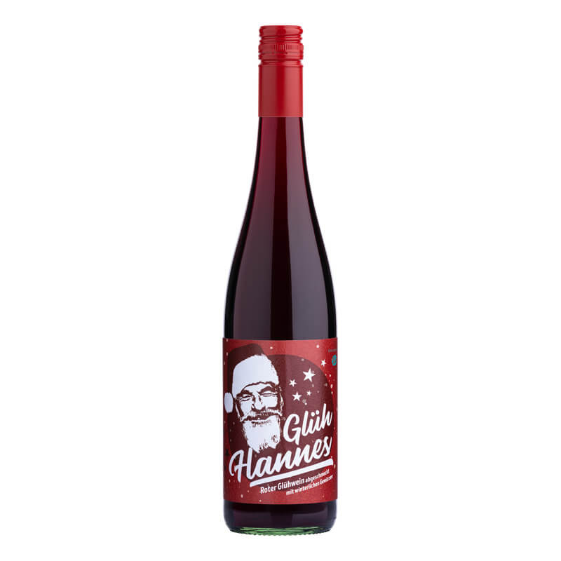 „Glüh Hannes“ Glühwein aus Rotwein 0,75l Flasche
