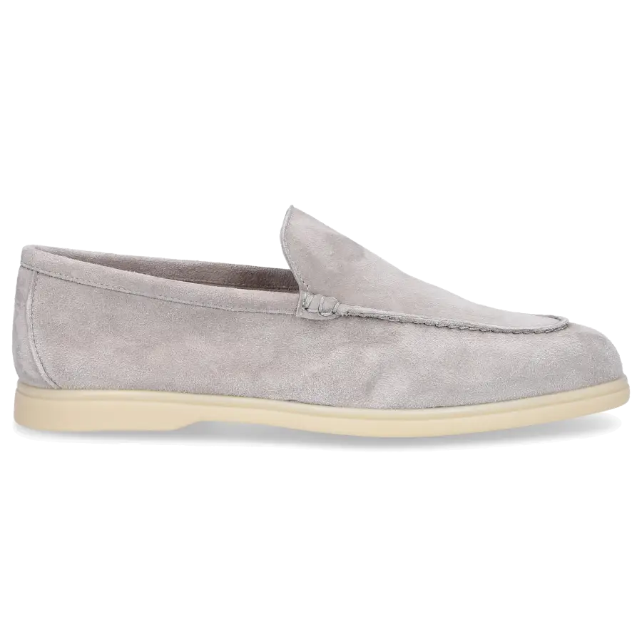 EN AVANT - Loafer 538 Veloursleder - grau