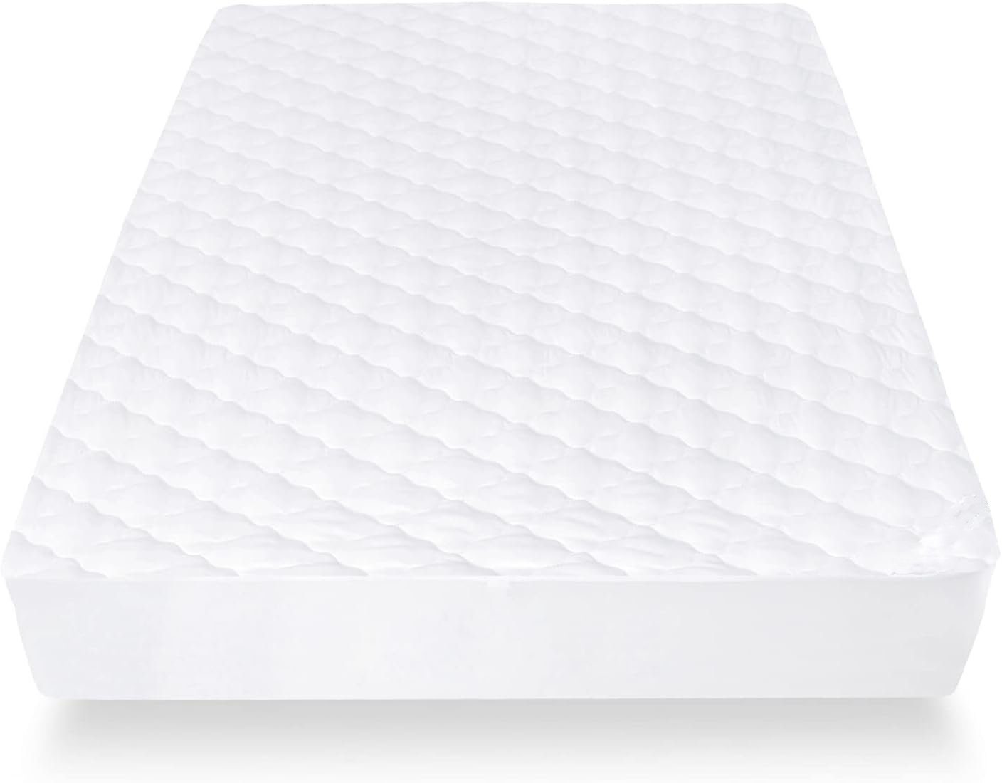 Matratzenschutzbezug Matratzenschoner,atmungsaktive Matratzenauflage mit 300 g/m² Füllung Mutoy, Bezug aus100% weiche Mikrofaser, Füllung 100%Baumwolle,mit 4 Eckgummi