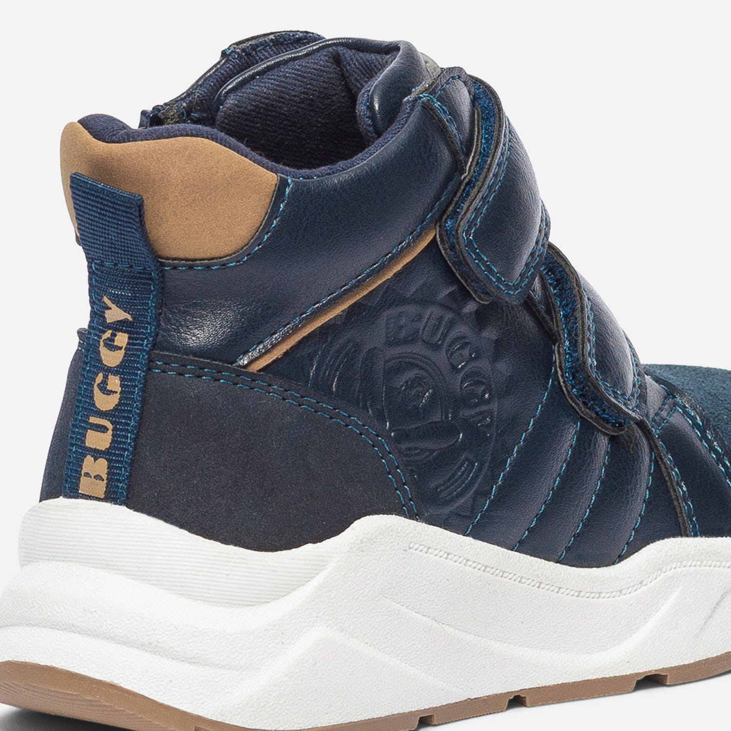 Basket dad shoes BUGGY marine bi matière