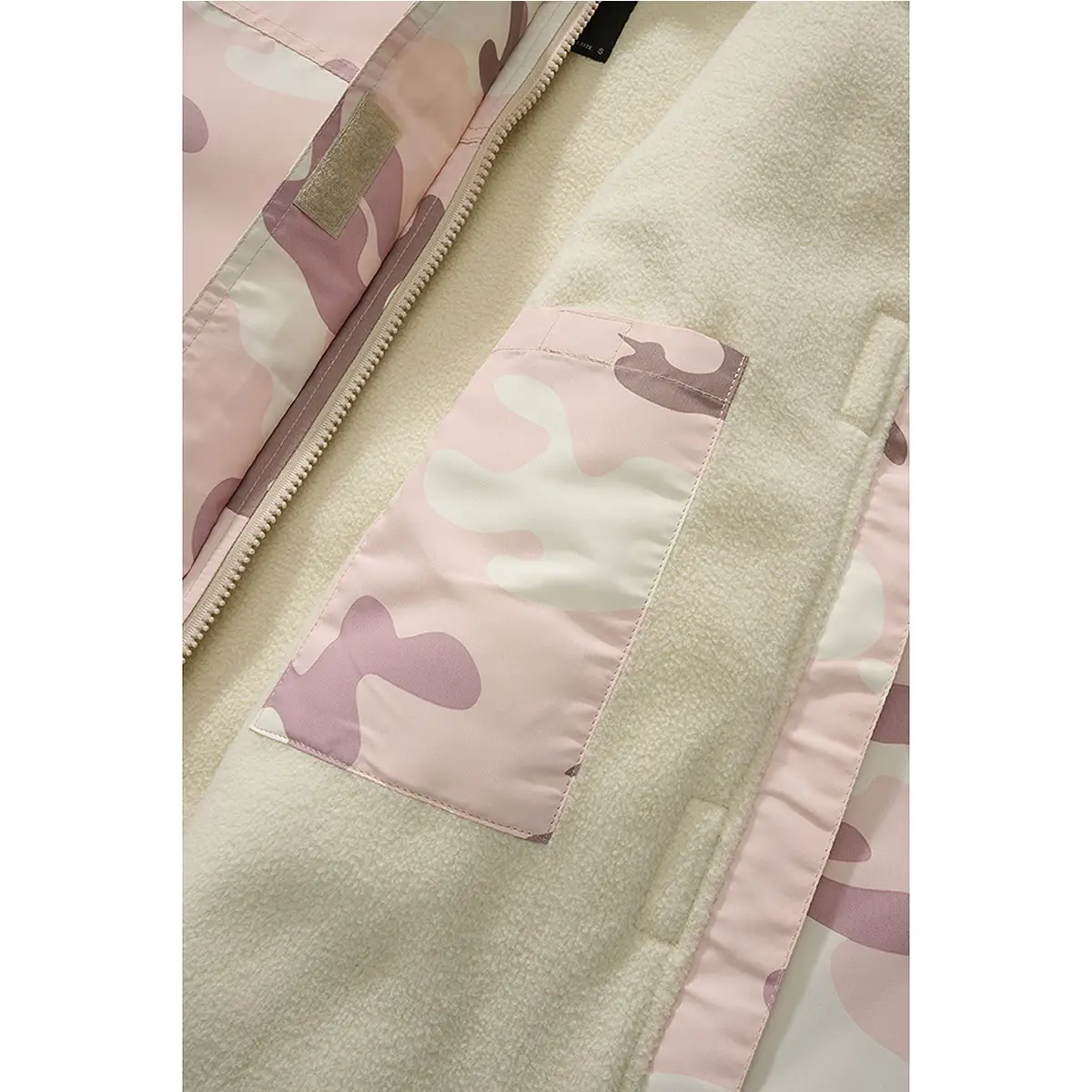 Ladies Windbreaker Frontzip candy-camo