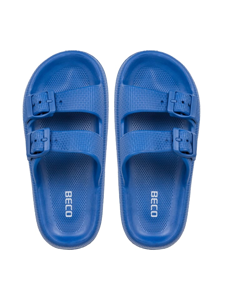 BECO the world of aquasports Dusch- & Badeschuhe Airkiss-Leisure in blau günstig kaufen