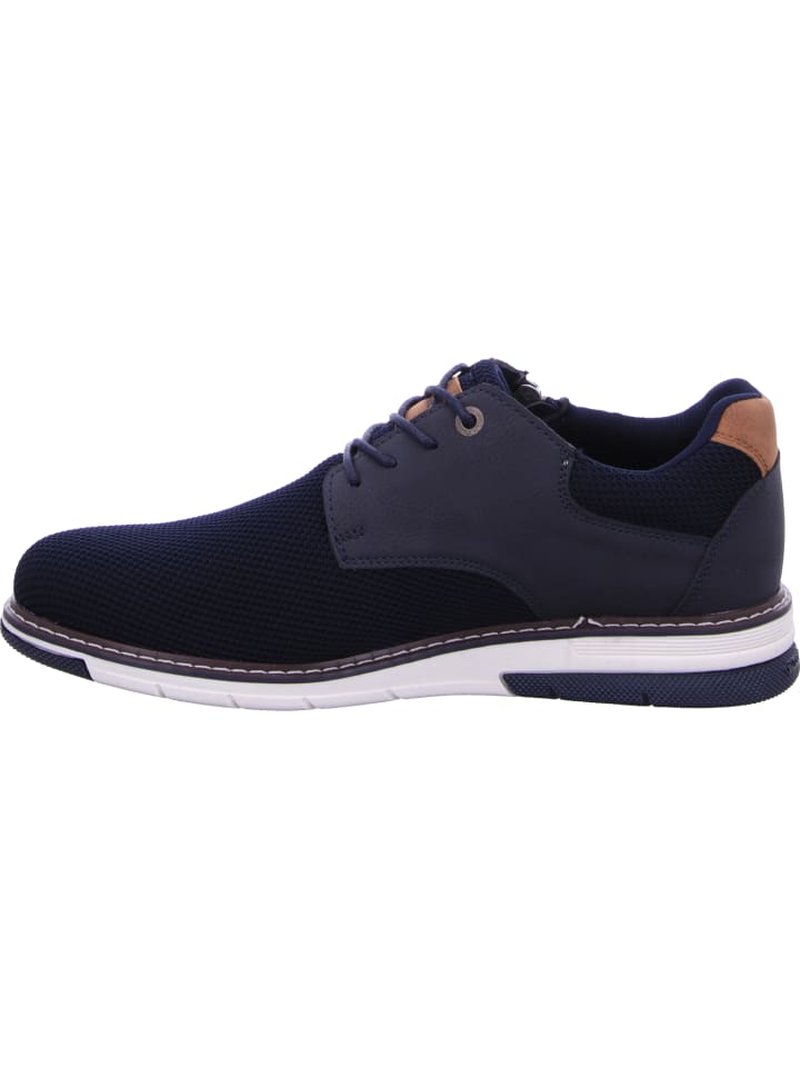 Tom Tailor Schnürschuh in blau günstig kaufen