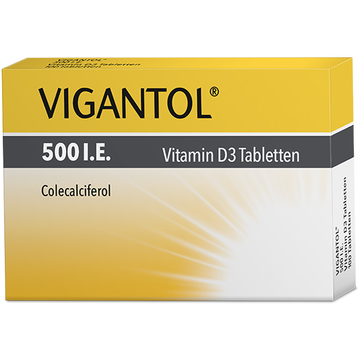 VIGANTOL 500 I.E. Vitamin D3 Tabletten  100 St  Tabletten