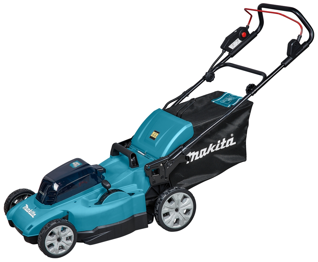 Makita DLM480Z Akumulátorová sekačka na trávu 48 cm 2 x 18 V bez baterií a nabíječky