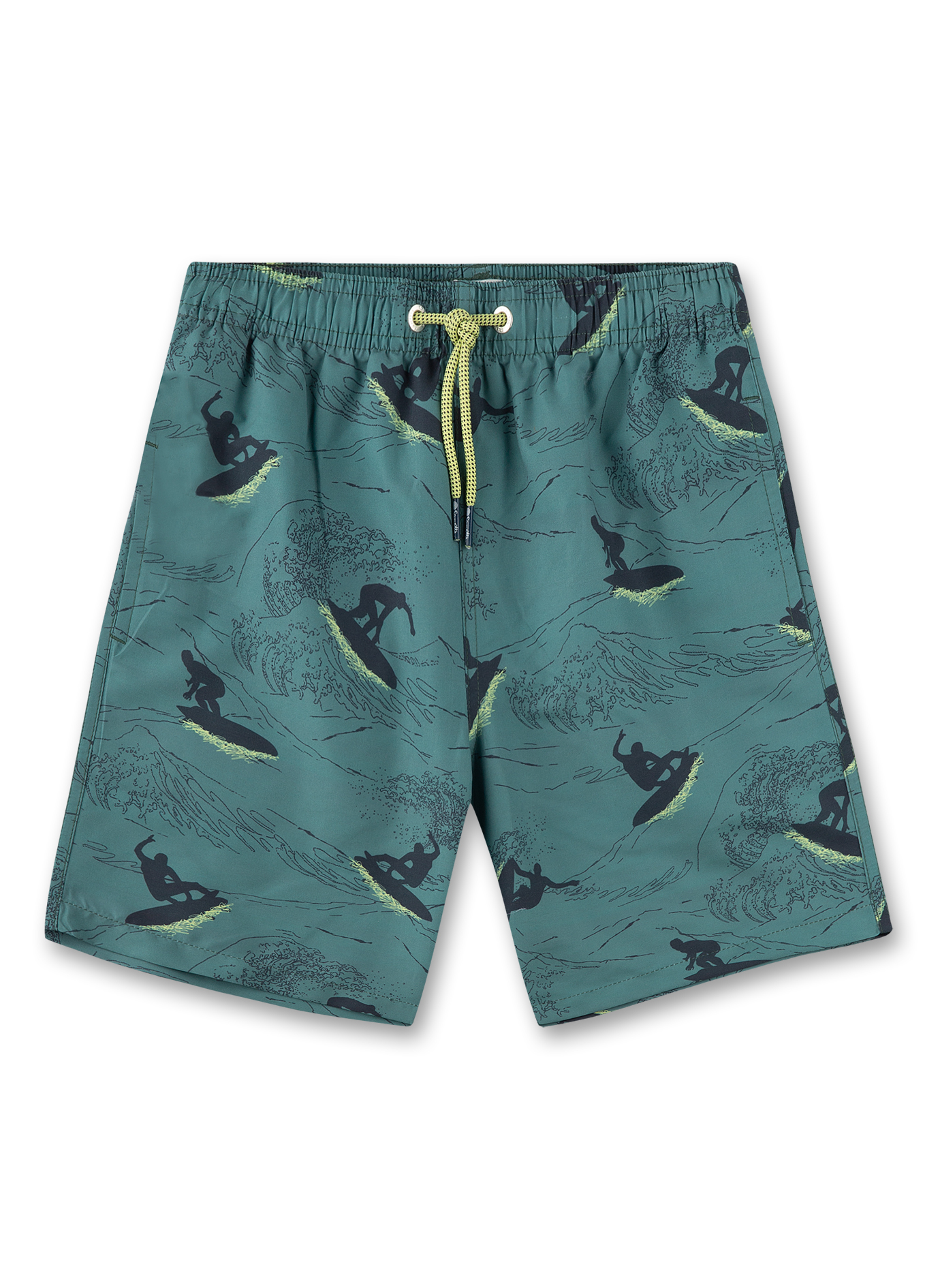 Jungen-BadeshortsGrün