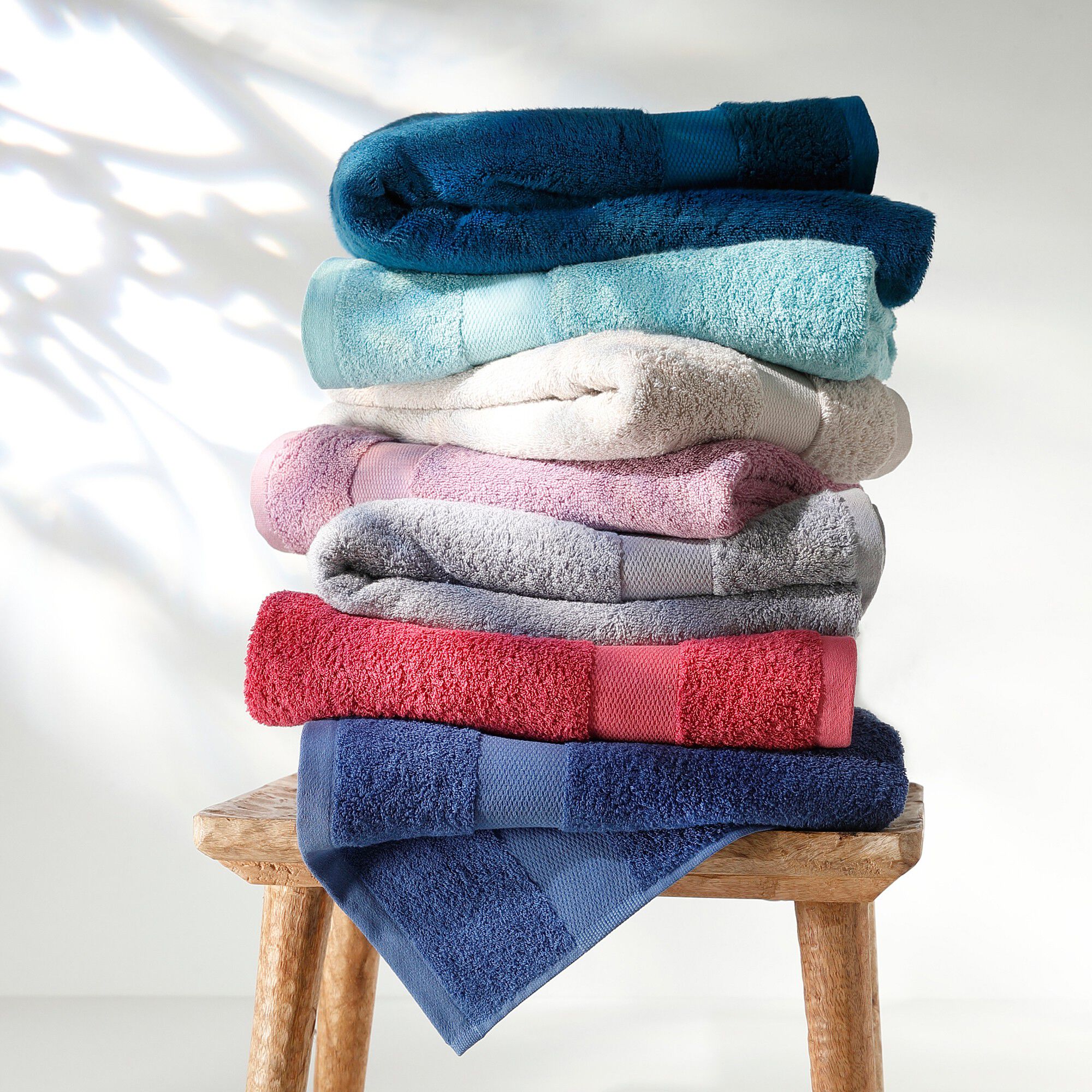 Éponge unie coton modal 500 g/m²