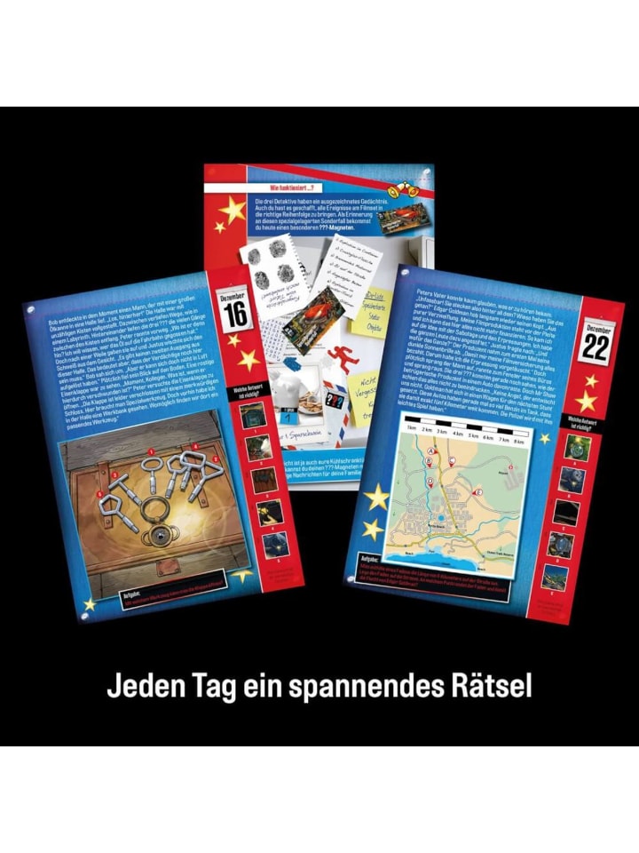 Kosmos Die Drei ??? Kalender in Mehrfarbig ab 8 Jahre günstig kaufen onesize