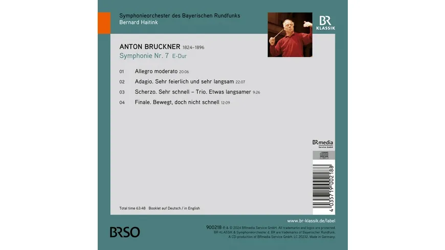 Symphonie Nr. 7 E-Dur
