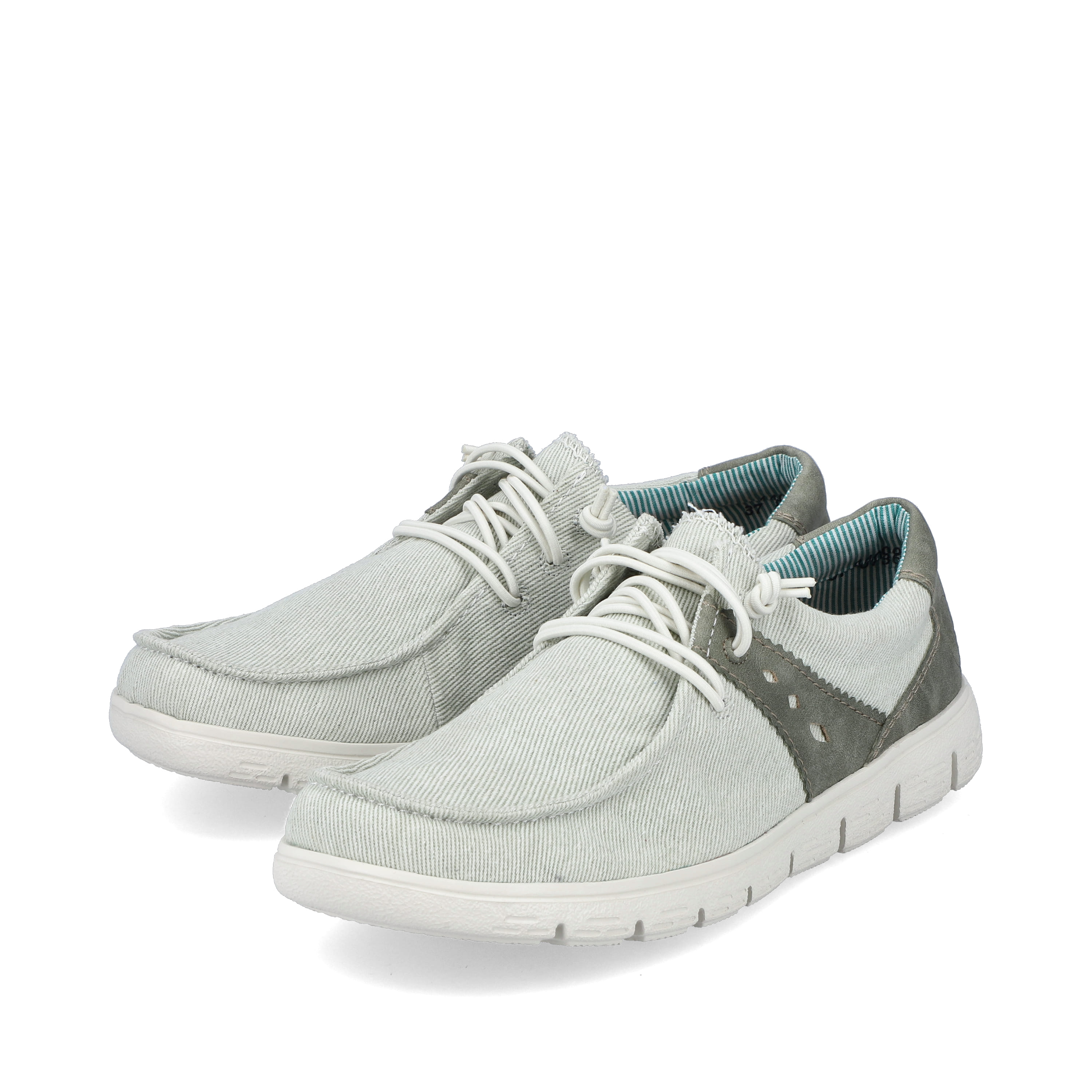Rieker Damen Slipper mintgrün