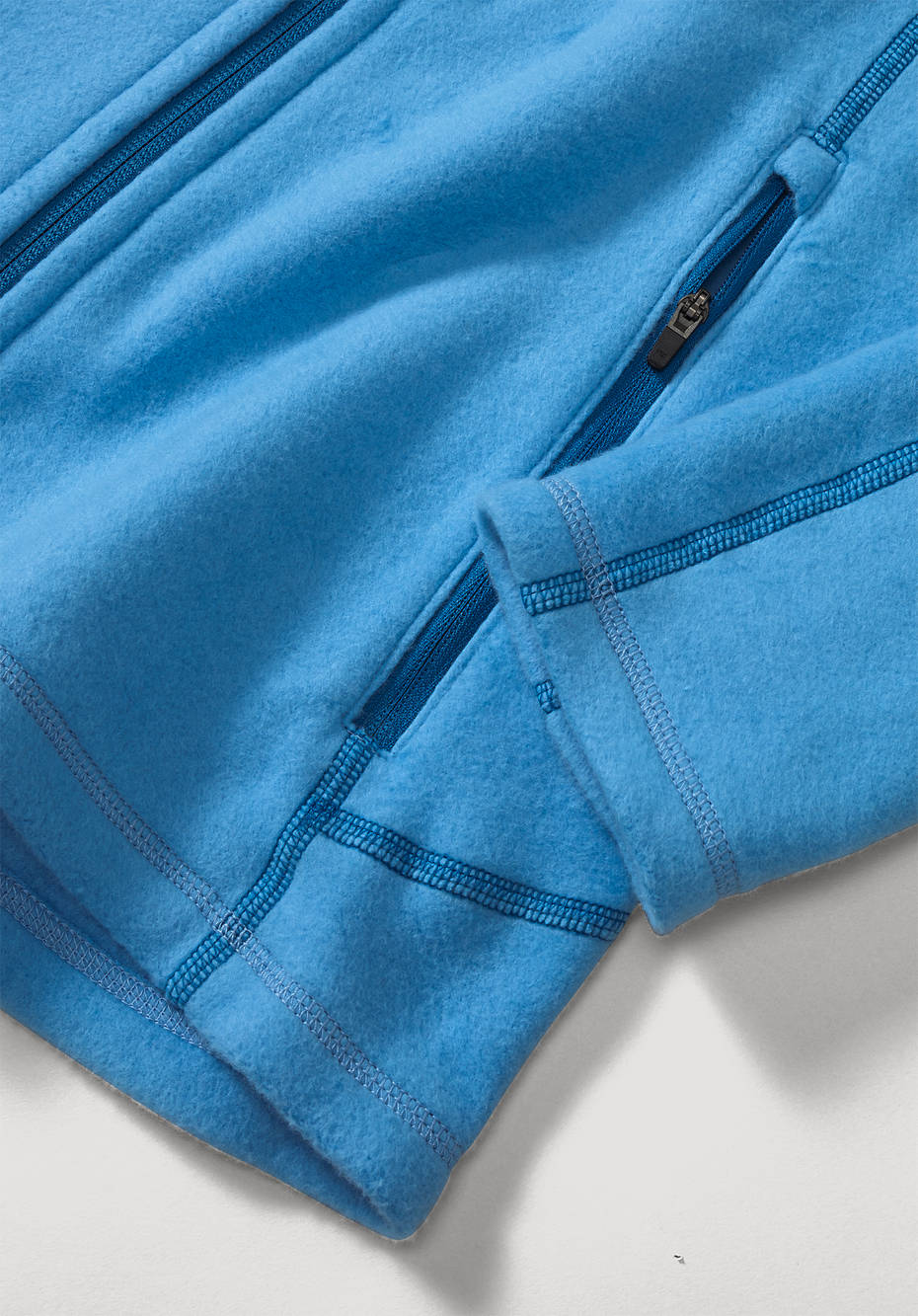 Softfleece-Jacke aus reiner Bio-Baumwolle