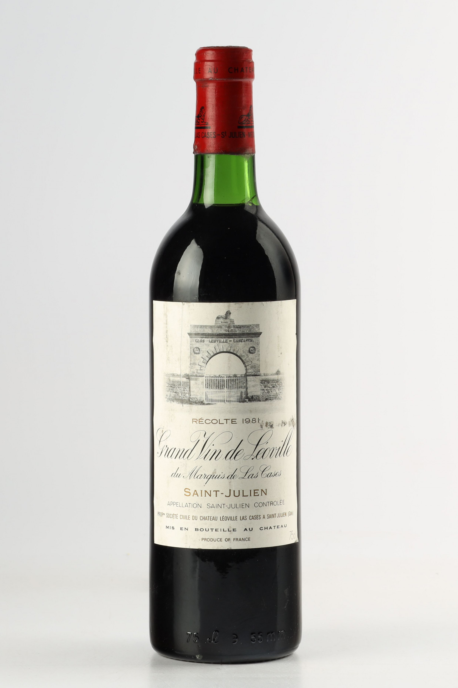 Château Leoville Las Cases 1981, Saint Julien