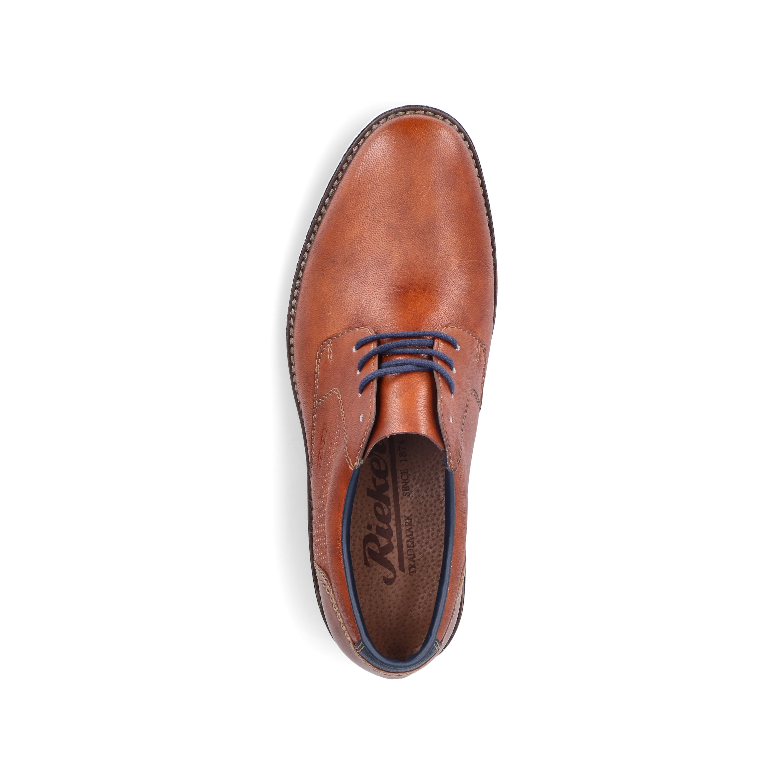Rieker Herren Schnürschuhe kupfer