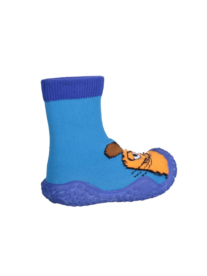 Playshoes Aqua-Socke DIE MAUS in Blau günstig kaufen