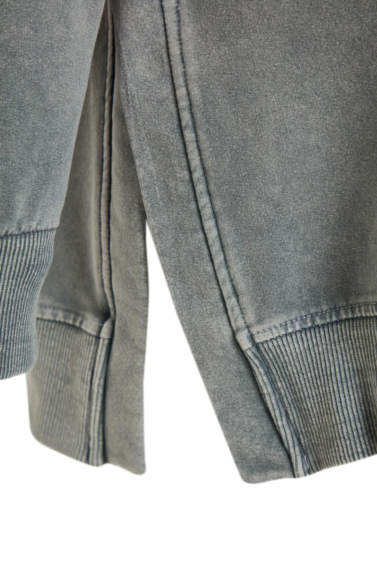 Trendyol Modest  Grau gewaschenes Strick-Sweatshirt TCTSS23TW00062