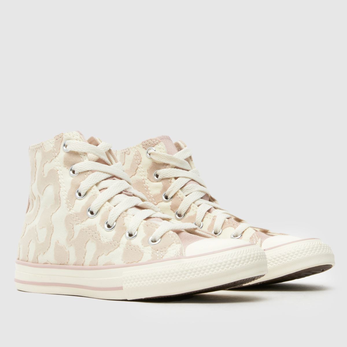 Converse All Star Hi Leopardprint Junior Sneakers för flickor