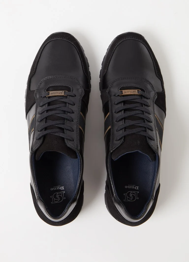 Teniși Dune London Trek din piele cu detalii întoarsă