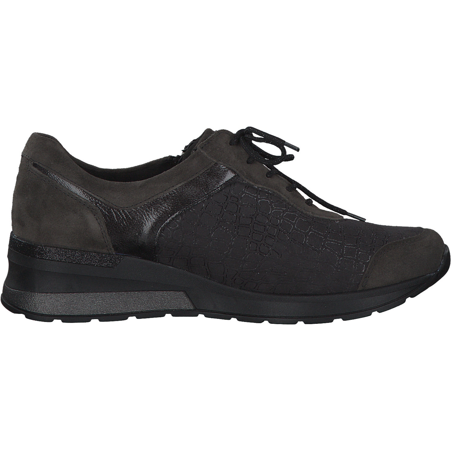 Waldläufer Clara 939H01, Sneakers Low, Damen, CARBON