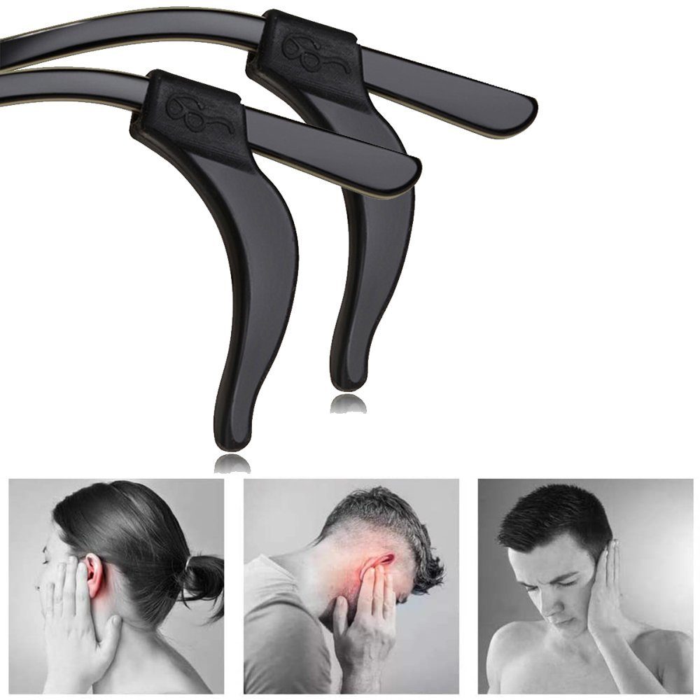 Jormftte Brillenband Brillen Anti Rutsch,Anti Rutsch Halter,Silikon, Rutschfest, keine Übungsbelastung