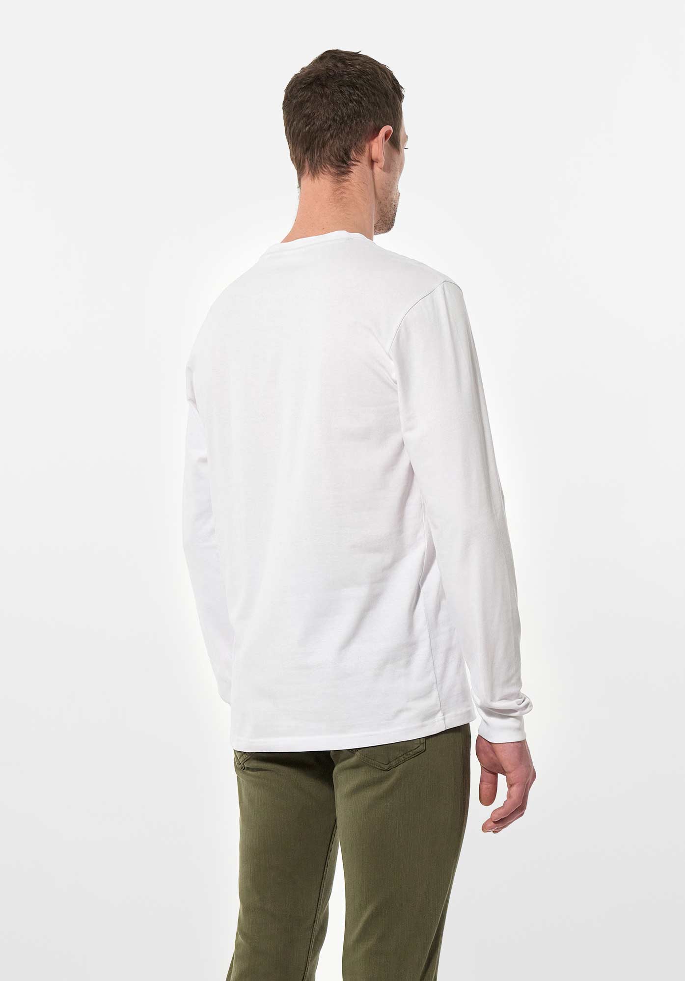 CLUB   T-shirt slim blanc Homme