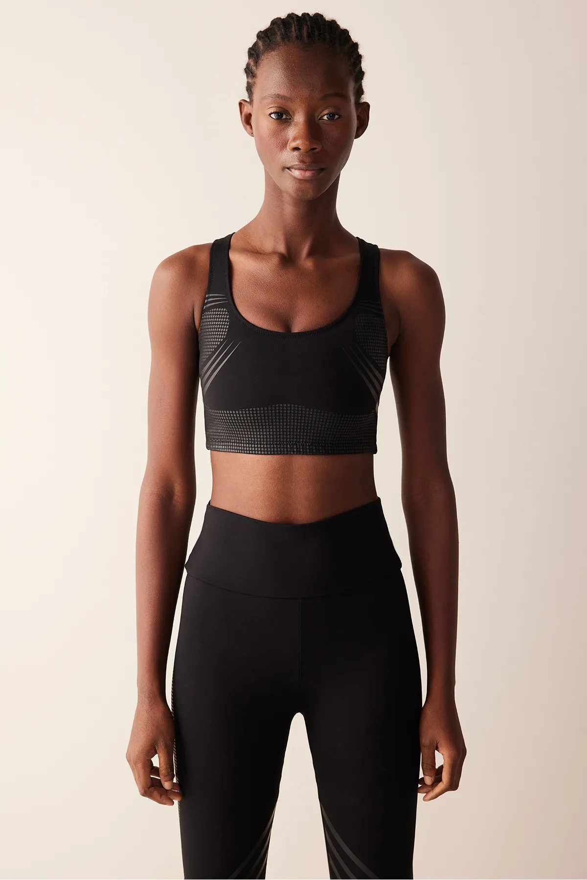 Penti  Schwarzer Fitsense™ Sport-BH aus Lycra mit starker Stützkraft