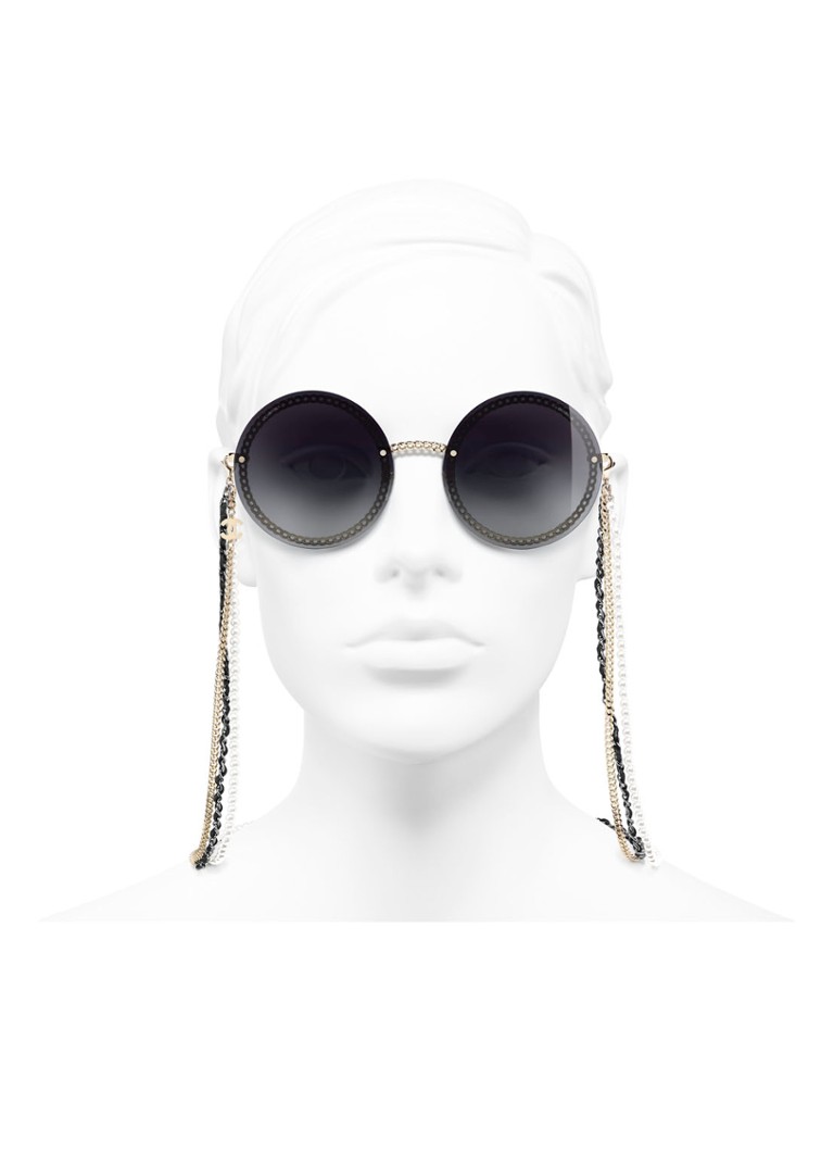 CHANEL ROUND SUNGLASSES