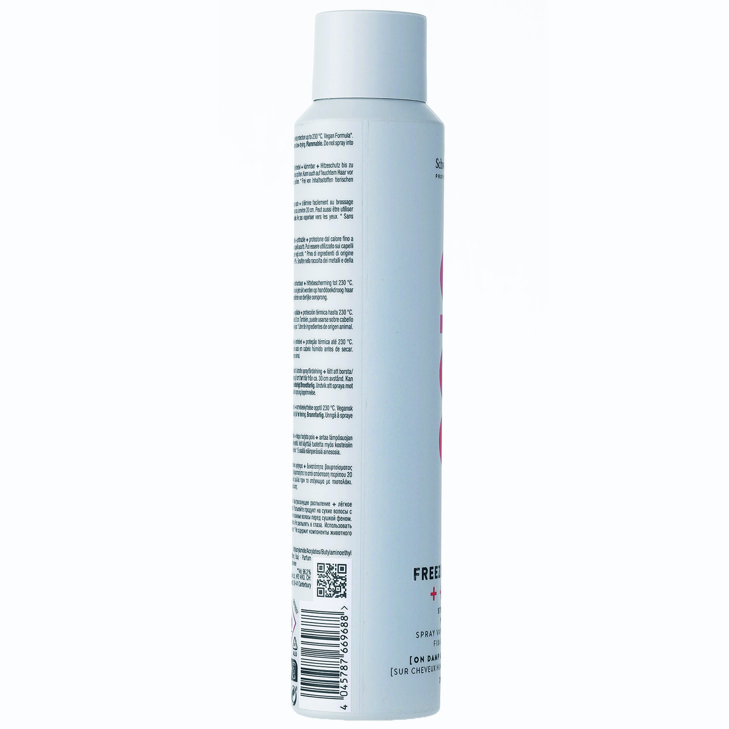 Schwarzkopf Professional Osis+ Freeze Pump Spray Vaporisateur Fixation Forte /+++