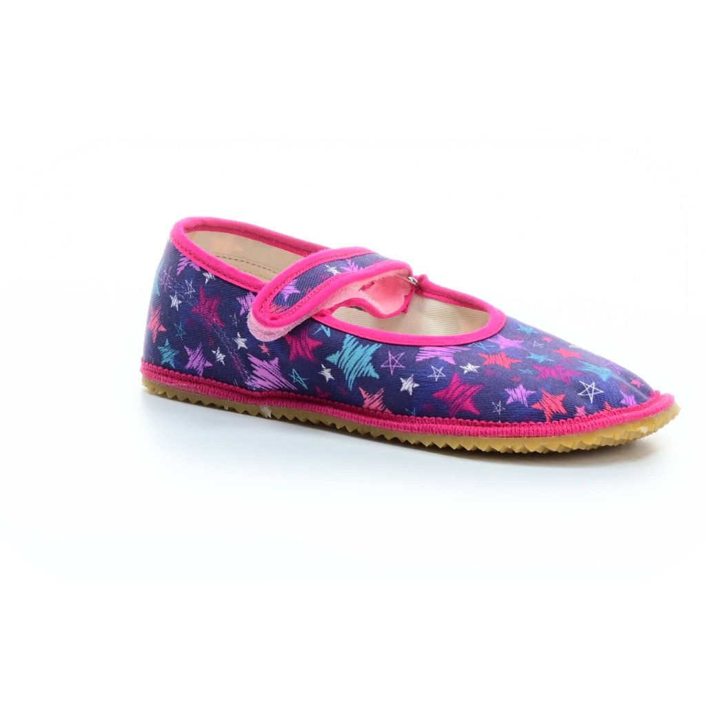 Beda Stars Canvas Hausschuhe / Ballerinas (BF-060010/BA)