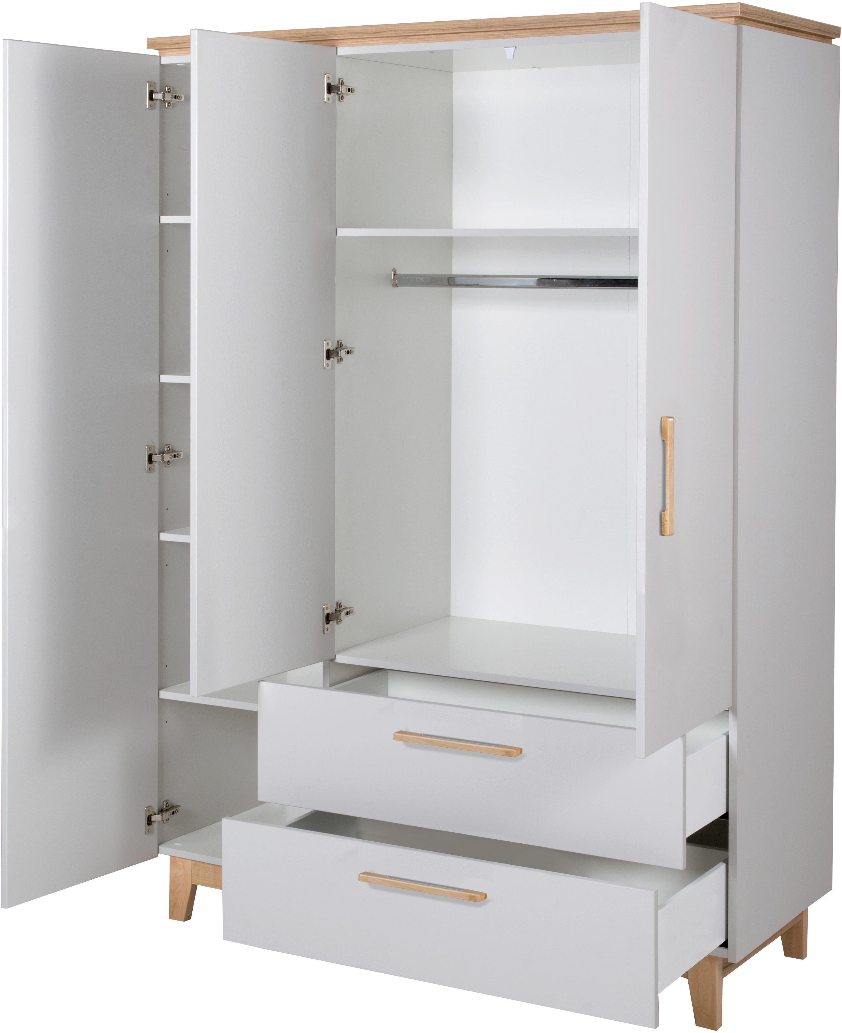 roba® Kinderkleiderschrank Caro, 3-türig