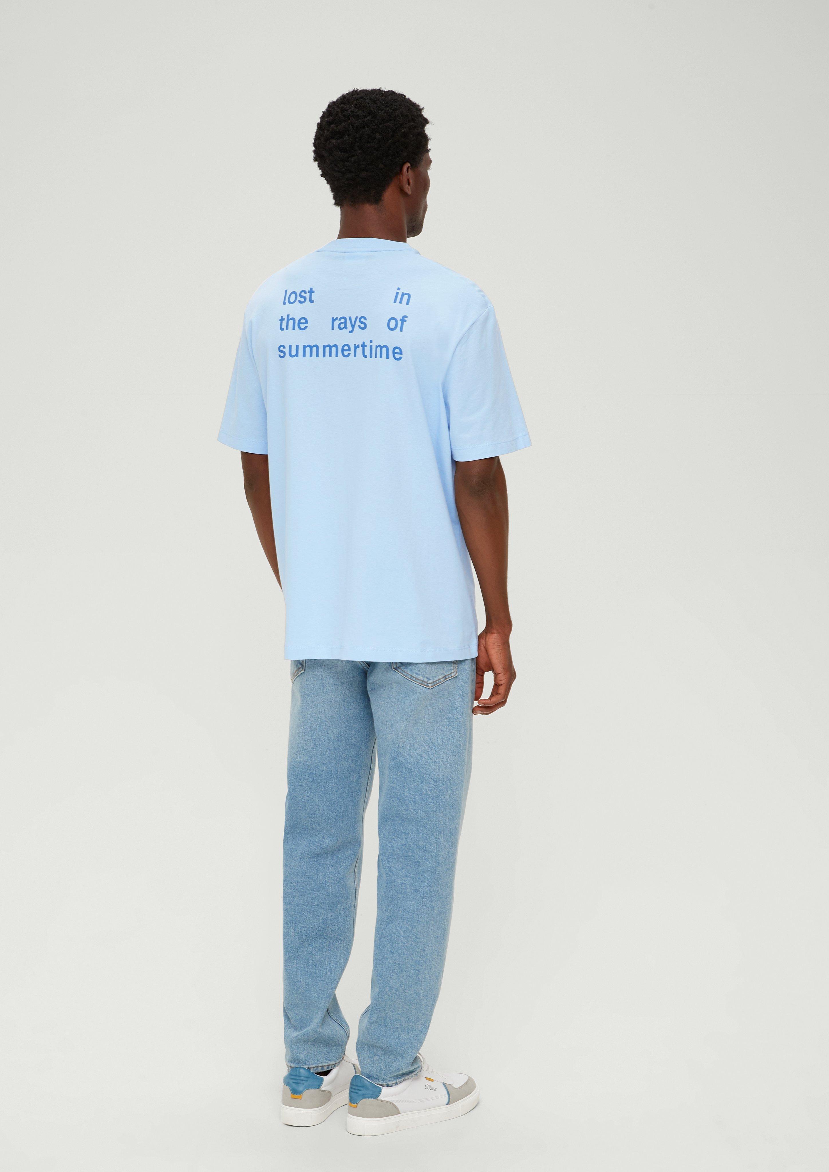 Baumwollshirt mit Rückenprint  2131521-50D2