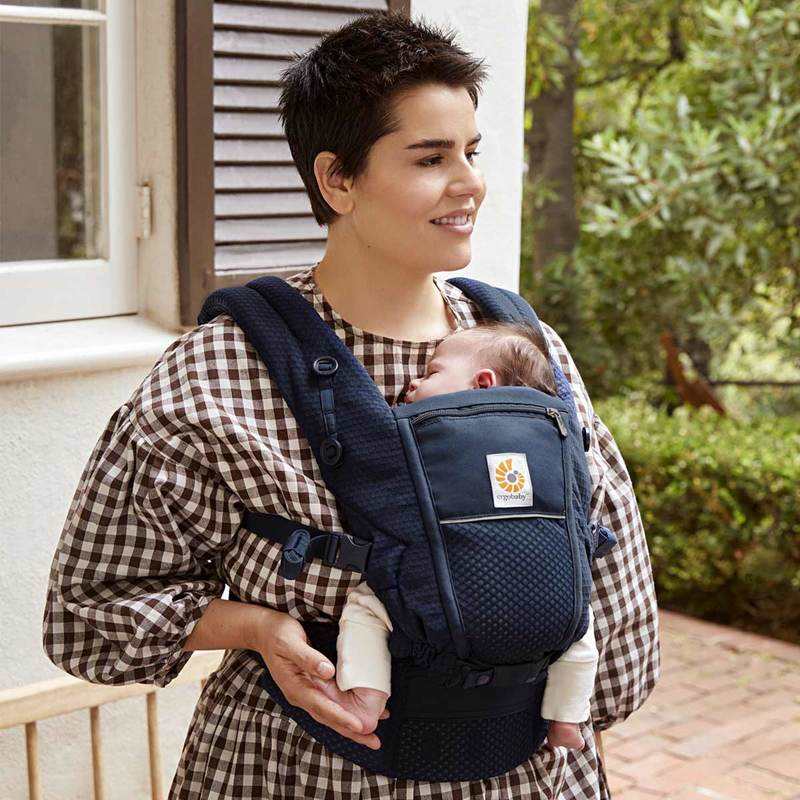 Porte-bébé Adapt soft flex mesh bleu nuit Ergobaby