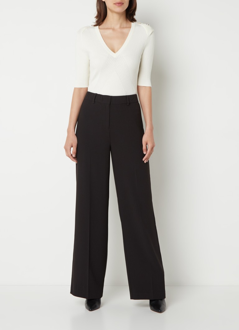 Pantaloni elastici cu talie înaltă Dante 6 Luca