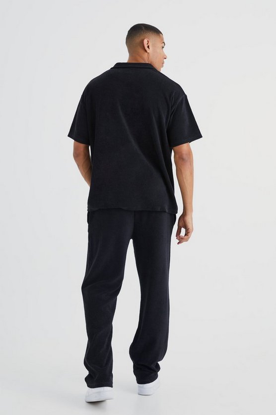 Lockere Premium Frottee-Jogginghose