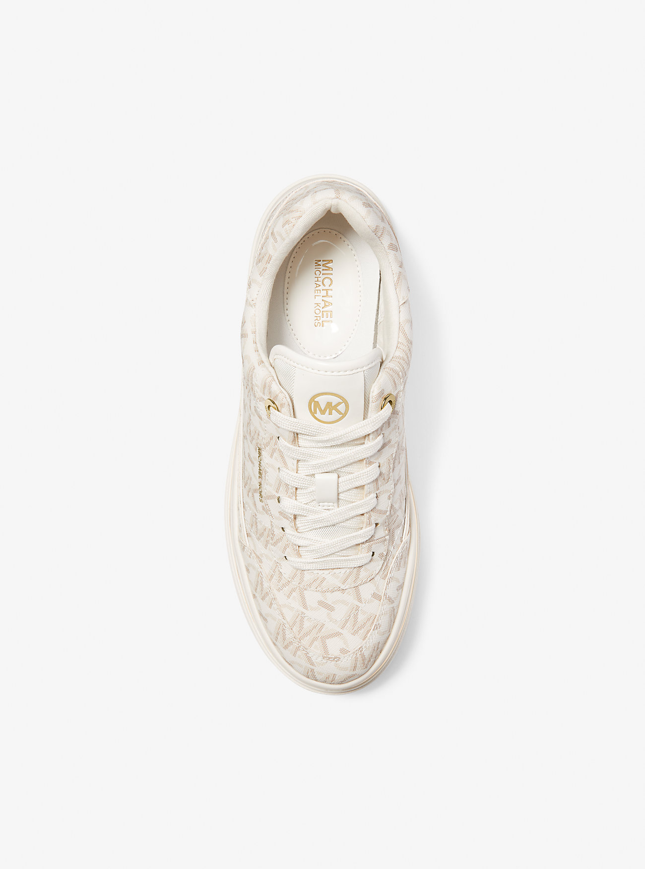 Hayes Empire Signature Logo Platform Sneaker - VANILLA