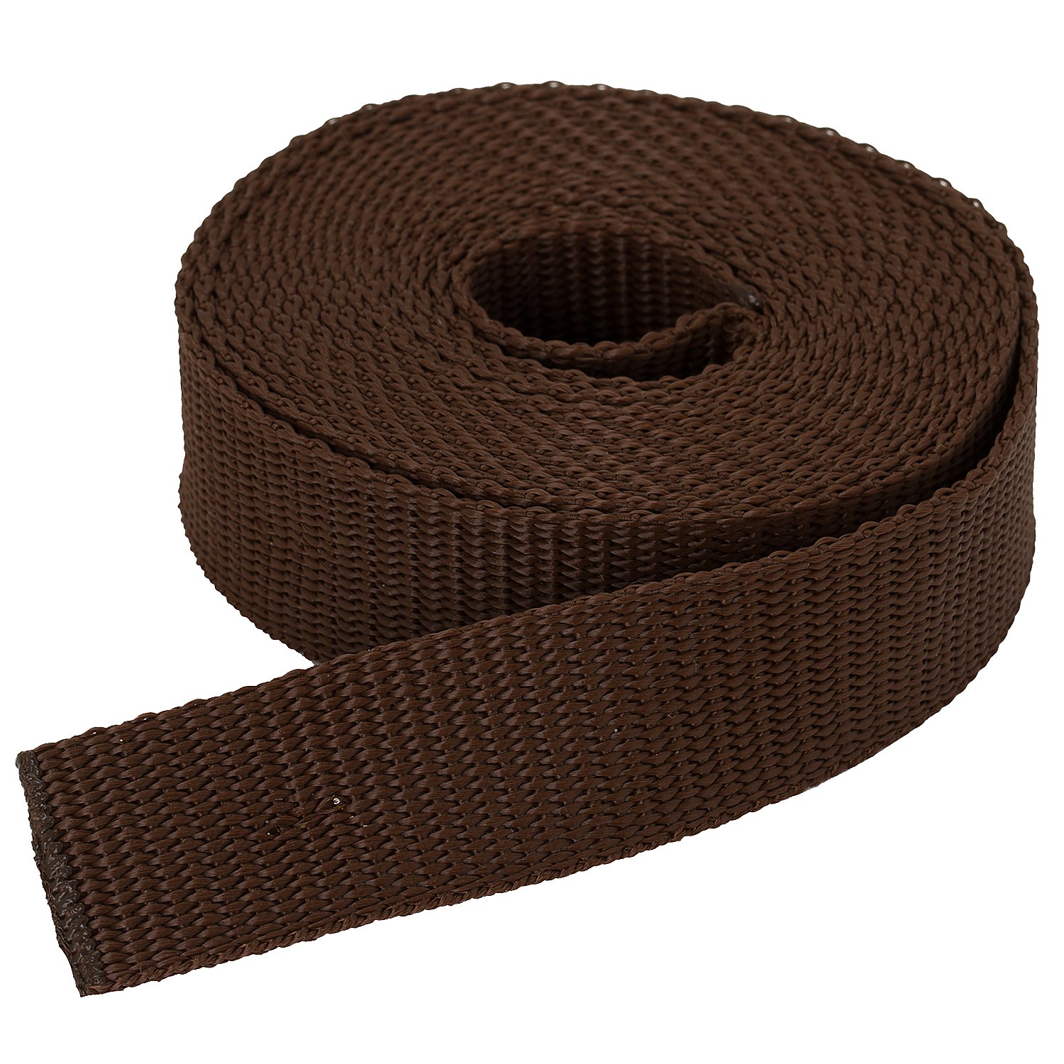 buttinette Taschengurtband, braun, Breite: 2,5 cm, Länge: 3 m