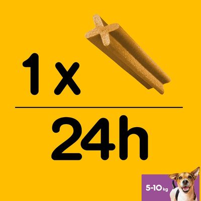 Sparpaket! 168 x Pedigree DentaStix Tägliche Zahnpflege / Fresh