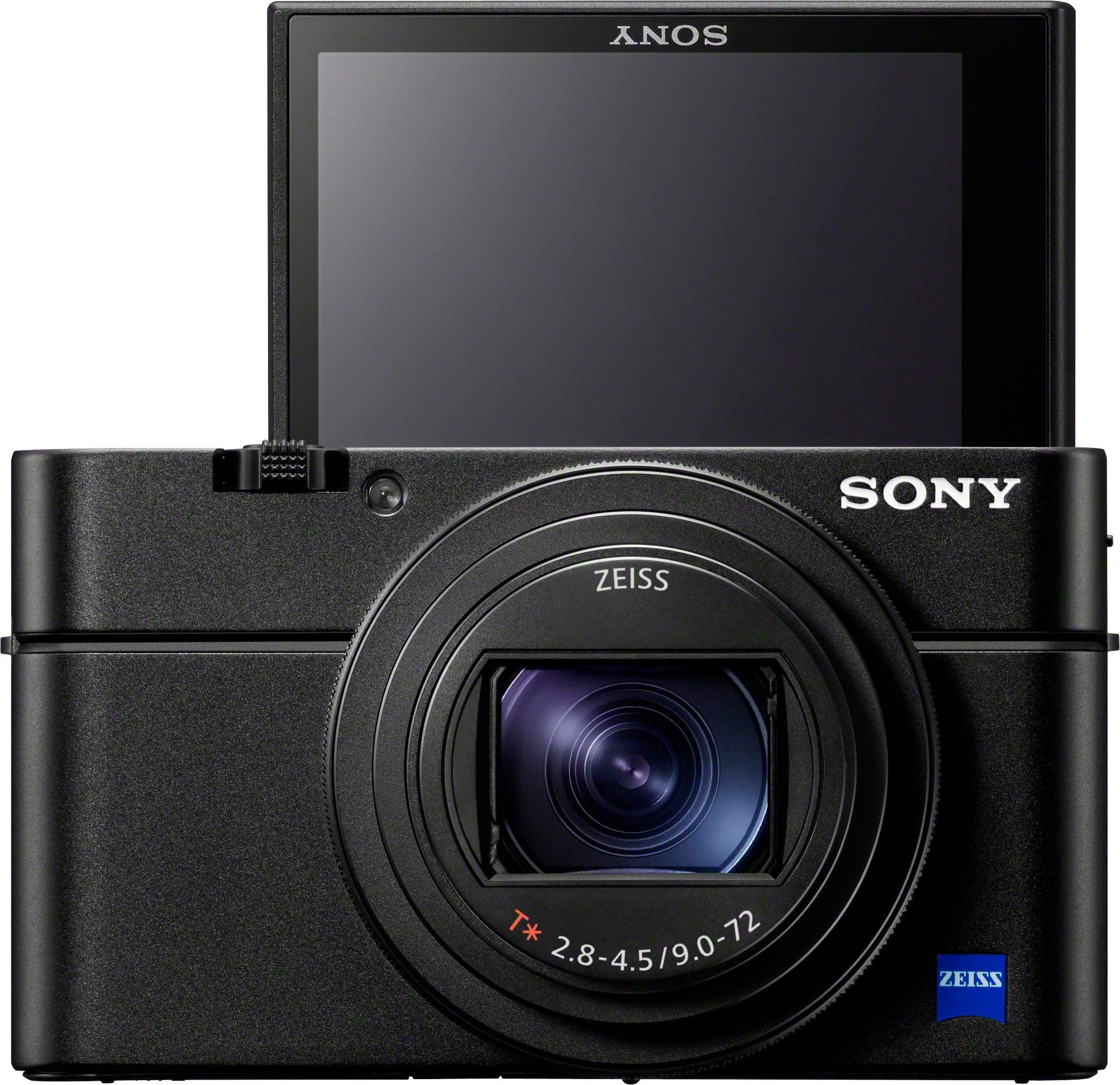 Sony DSC-RX100M6 Kompaktkamera (ZEISS Vario-Sonnar T, 20,1 MP, 8x opt. Zoom, Bluetooth, NFC, WLAN (Wi-Fi)