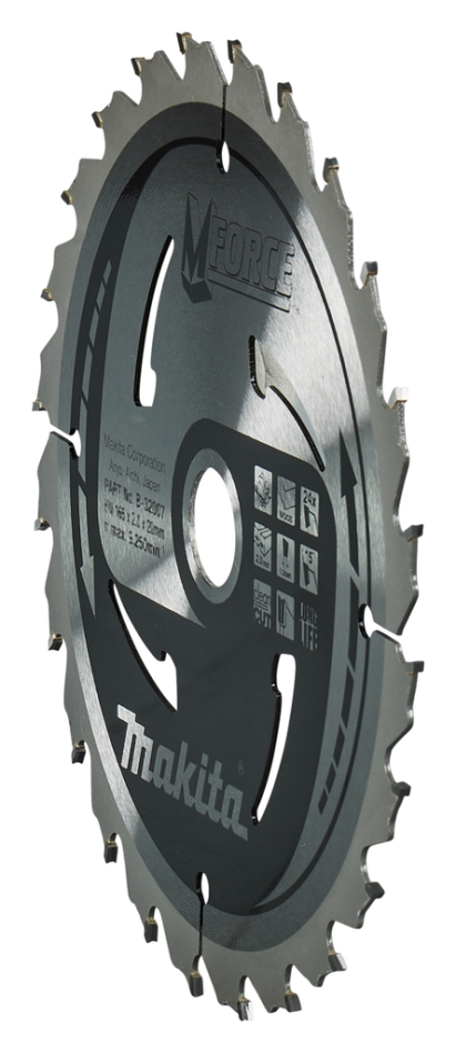 Makita B-32007 HM fűrészlap Mforce 165 x 20 x 24T tartozékokkal