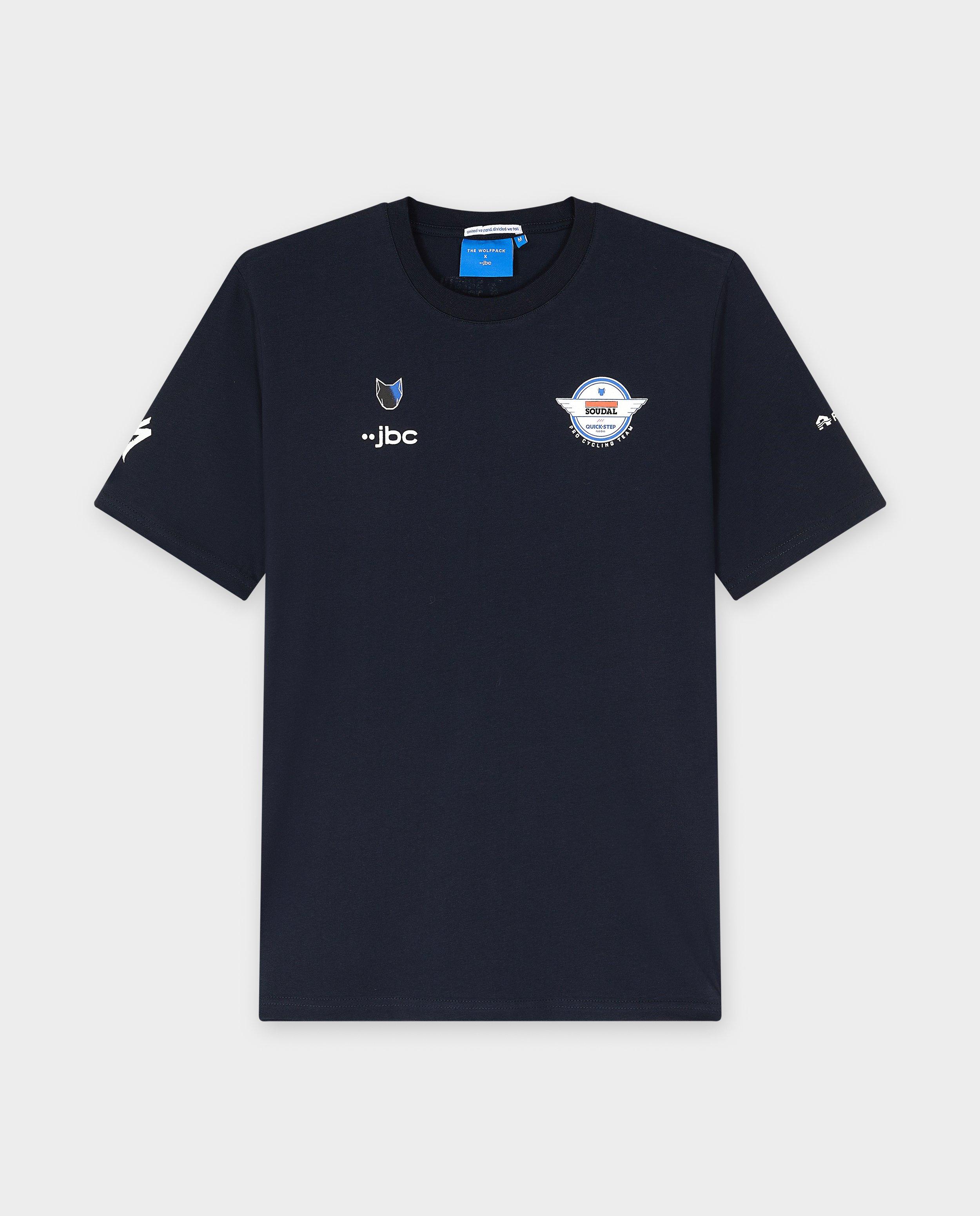 JBC Sponsor T-shirt med The Wolfpack-logotyper mörkblå